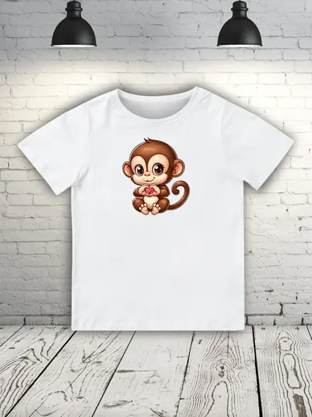 Обезьянка с сердечком, Little Fashion